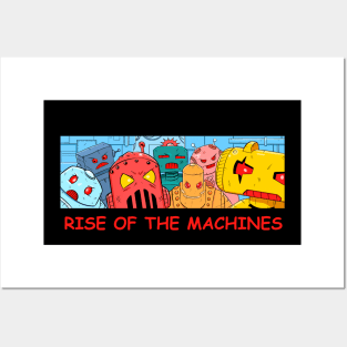 Rise of the machines Posters and Art